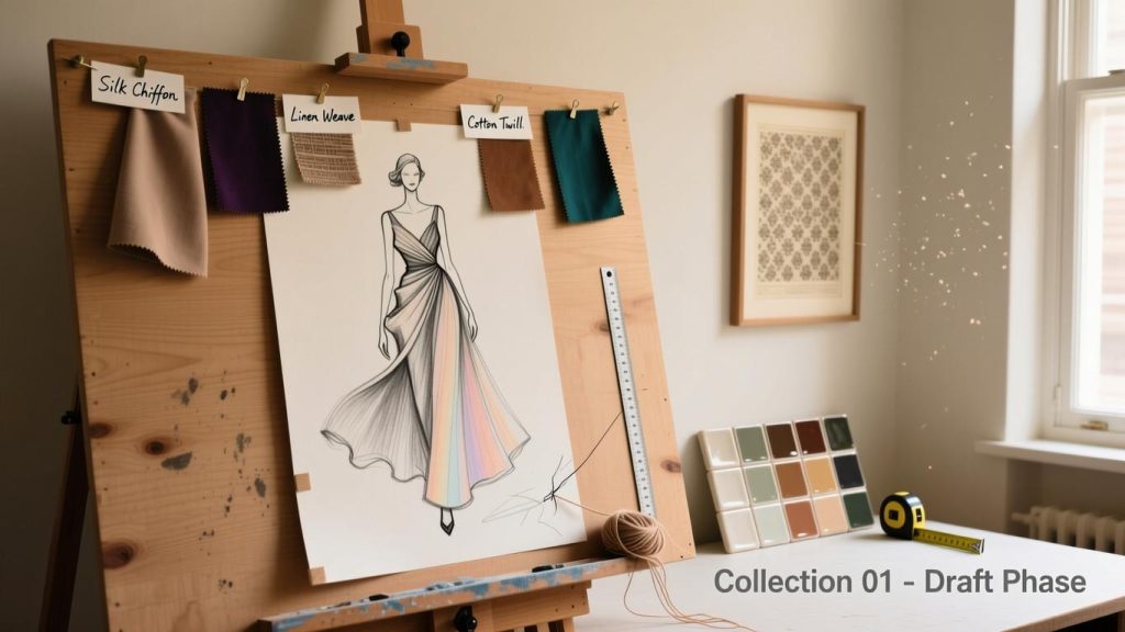 eskiz kak pervyy shag k kollekcii 2