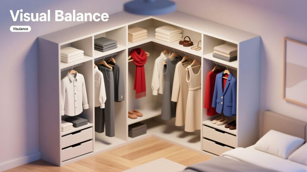 principy vizualnogo balansa v odezhde 2